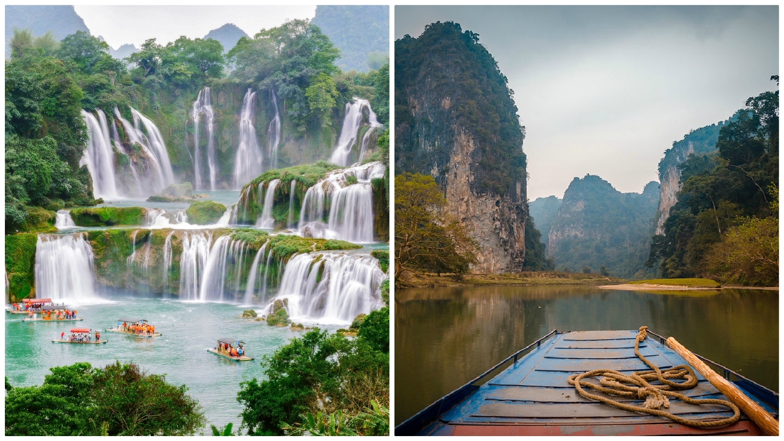 Ba Be Lake & Ban Gioc Waterfall