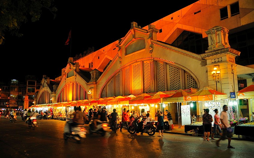 Dong Xuan Market Hanoi