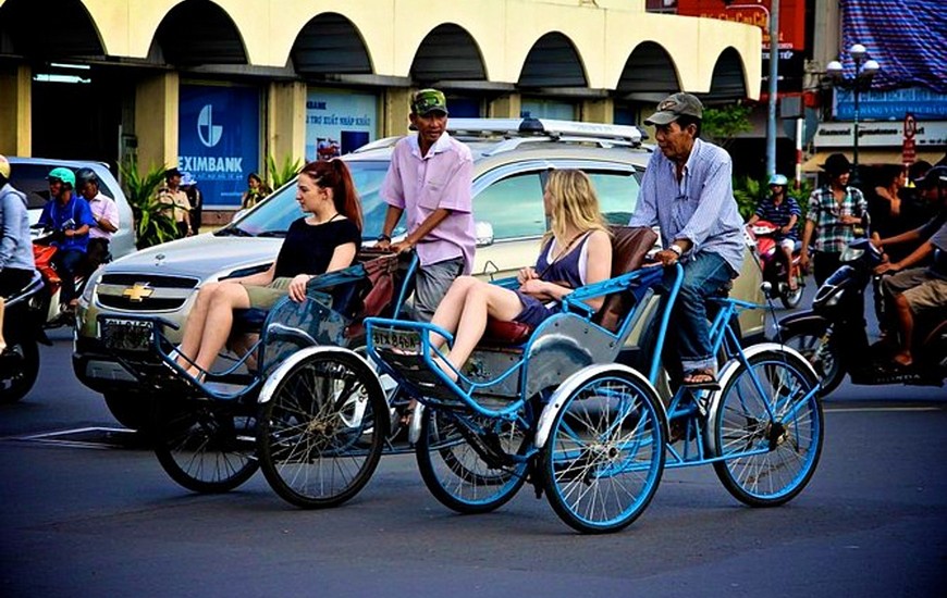 Around Saigon by Cyclo Ride