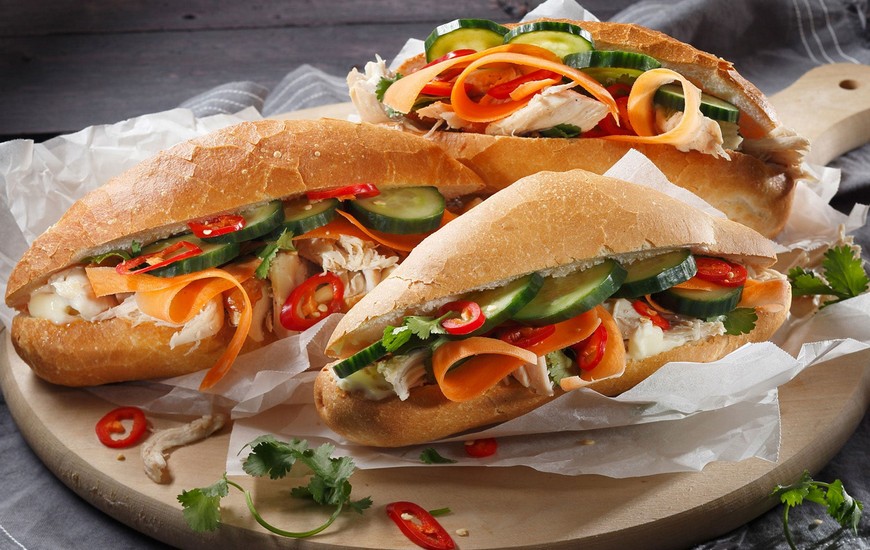 Vietnamese Baguettes in Saigon