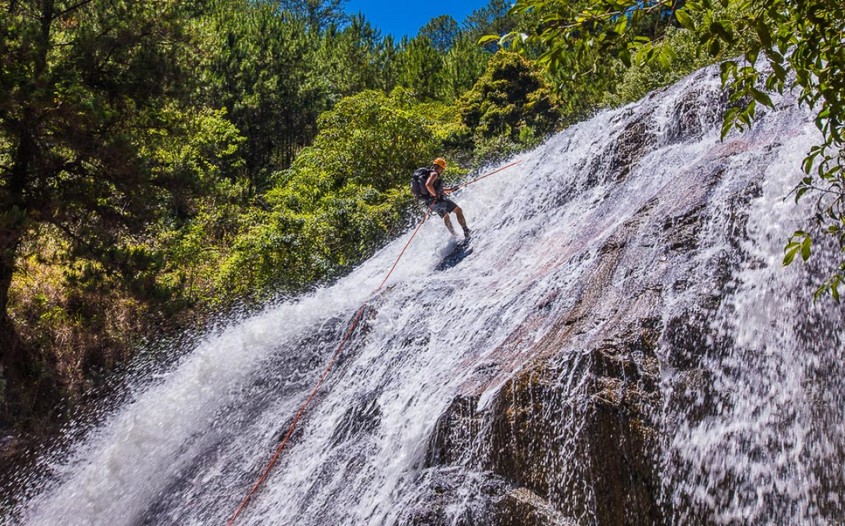 canyoning in Dalat