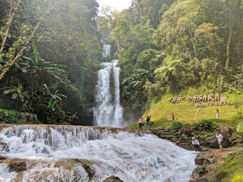 Dasara waterfall in Vietnam