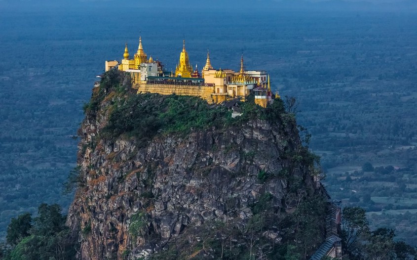 Mount Popa - best destinations to visit in Myanmar