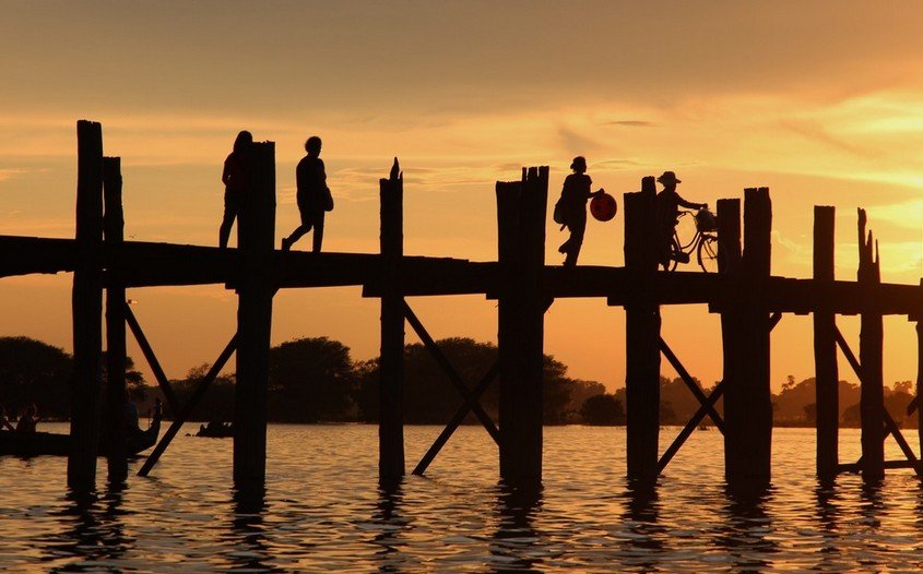 U Bein Bridge Myanmar