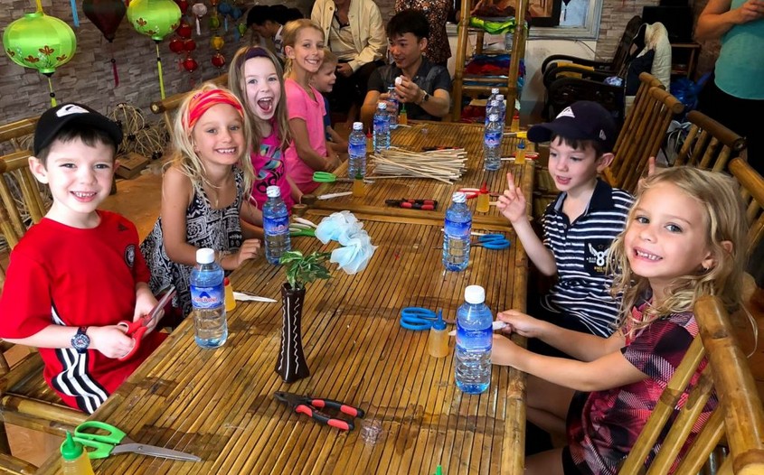 Hoi An Lantern making - best kid-friendly activities in Vietnam