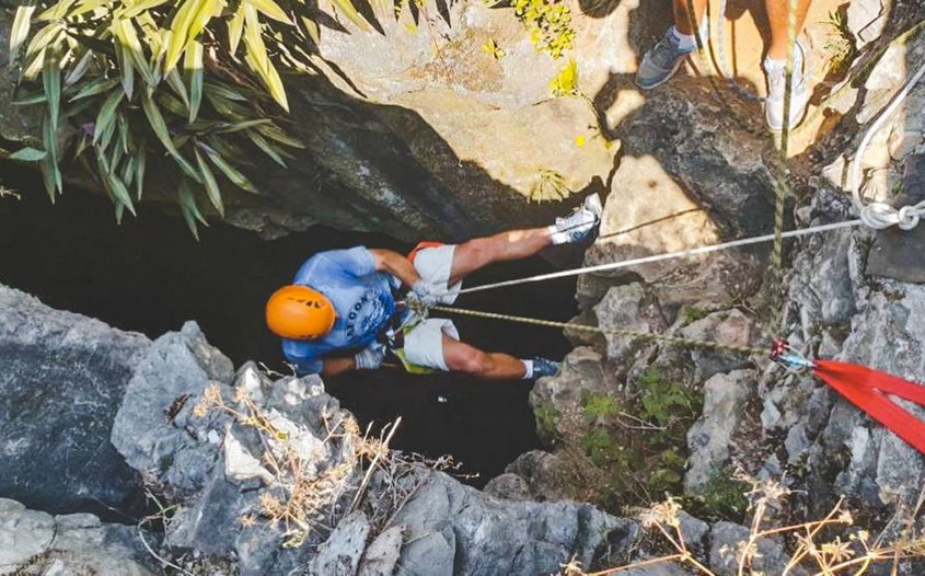 Marble Mountain Rappelling