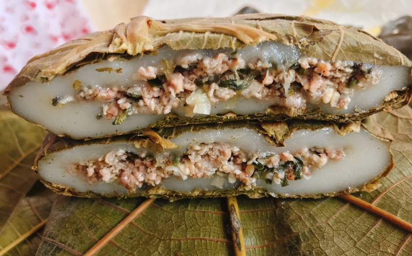 Ant's Egg sticky rice cake in cao bang