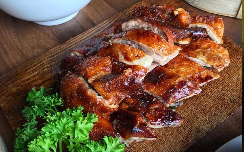 Roasted duck with 7 seasonings