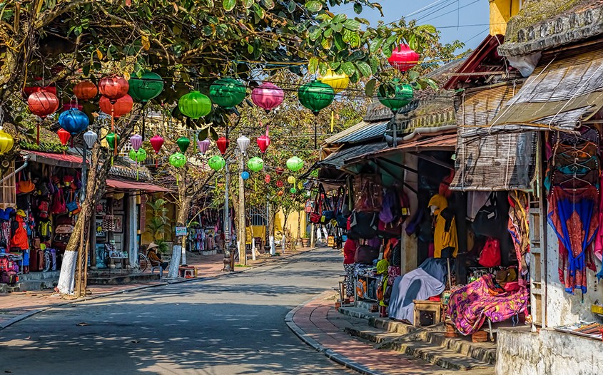 Tailor shop in Hoi An