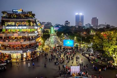 hanoi old quarter at night virtual tour